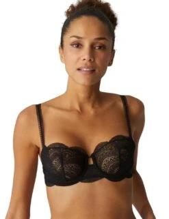 Simone Perele Karma Half Cup Bra - Black