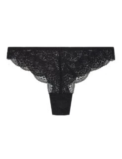 Simone Perele Karma Tanga Brief - Black -Belle Lingerie Store 55108 simone perele karma tanga brief black 3