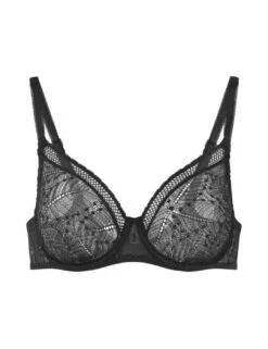 Simone Perele Comete Full Cup Bra - Black 5 Simone Perele Comete Full Cup Bra - Black -Belle Lingerie Store 55110 simone perele comete full cup bra black 3