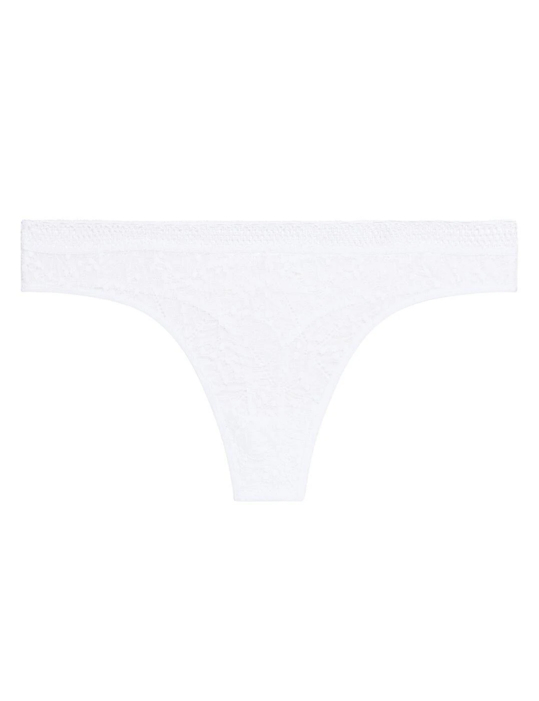 Simone Perele Comete Tanga Brief - White 4 Simone Perele Comete Tanga Brief - White - Image 4