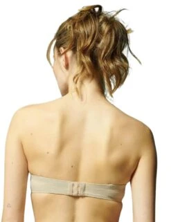 Simone Perele Delice Strapless Bra - Nude -Belle Lingerie Store 55143 simone perele delice strapless bra nude 2