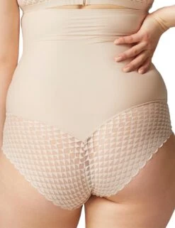 Simone Perele Subtile High Rise Brief - Peau Rosee -Belle Lingerie Store 55207 simone perele subtile high rise brief peau rosee 2