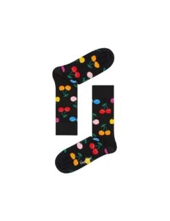 Happy Socks Cherry Sock - 9002 Black