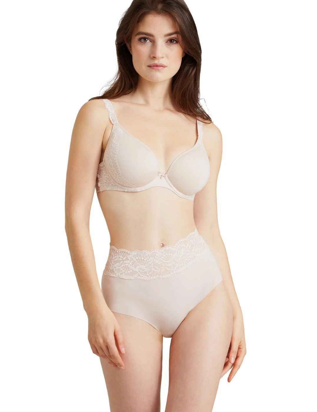 Aubade Sweetessence High Waist Brief - Skin 1 Aubade Sweetessence High Waist Brief - Skin