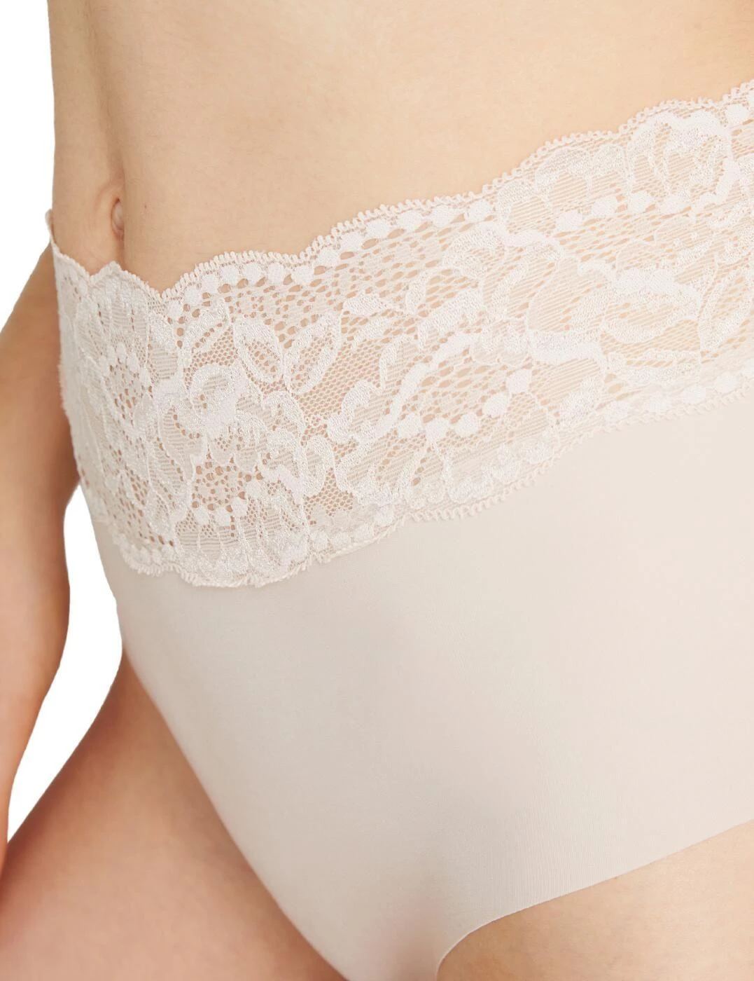Aubade Sweetessence High Waist Brief - Skin 3 Aubade Sweetessence High Waist Brief - Skin - Image 3