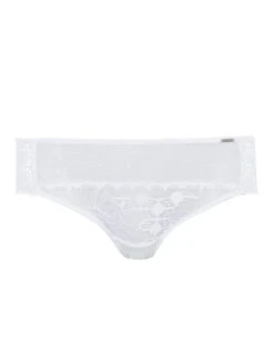 Chantelle Day To Night Brazilian Brief - White -Belle Lingerie Store 55289 chantelle day to night brazilian brief white 3
