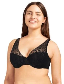Chantelle Day To Night Plunge Spacer Bra - Black