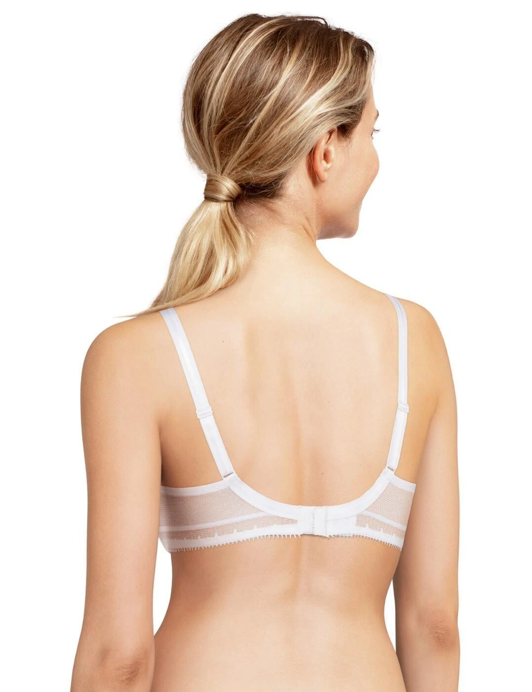Chantelle Day To Night Plunge Spacer Bra - White 2 Chantelle Day To Night Plunge Spacer Bra - White - Image 2
