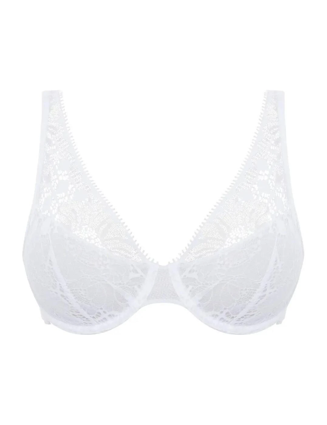 Chantelle Day To Night Plunge Spacer Bra - White 3 Chantelle Day To Night Plunge Spacer Bra - White - Image 3