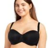 Chantelle Every Curve Half Cup Memory Foam T Shirt Bra - Black