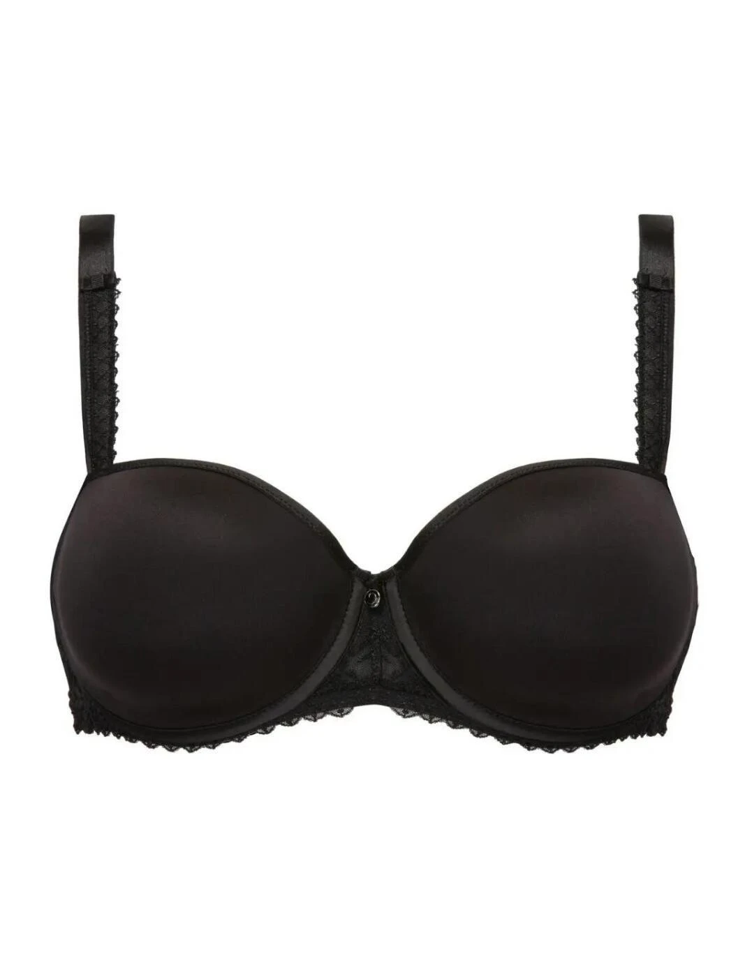 Chantelle Every Curve Half Cup Memory Foam T Shirt Bra - Black 3 Chantelle Every Curve Half Cup Memory Foam T Shirt Bra - Black - Image 3