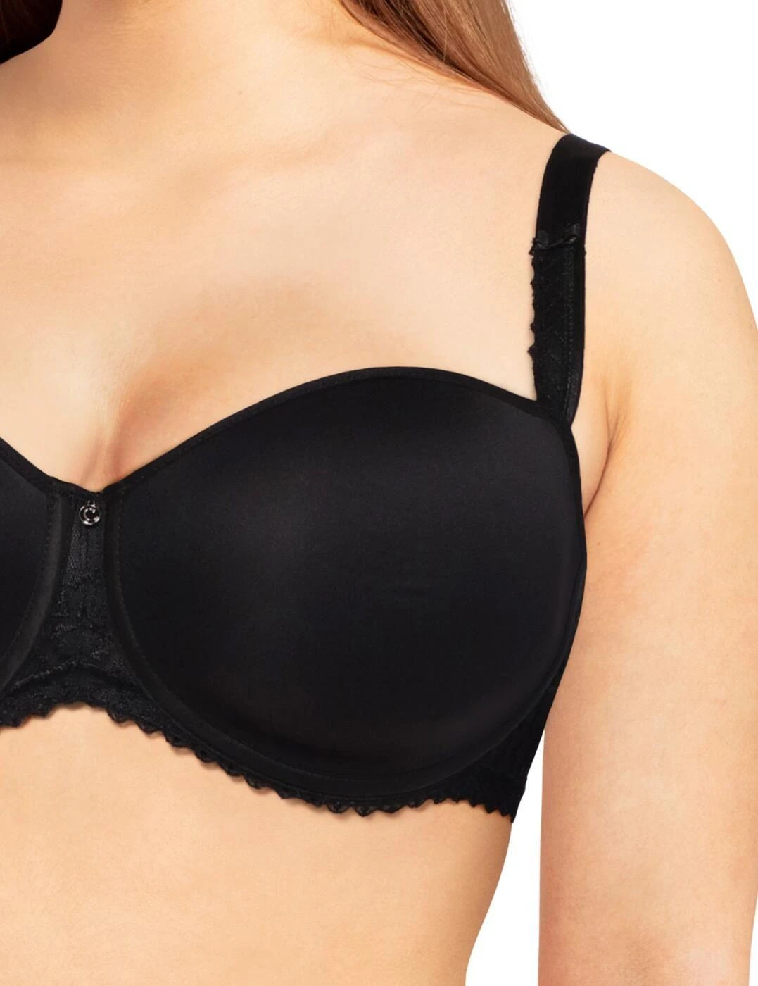 Chantelle Every Curve Half Cup Memory Foam T Shirt Bra - Black 5 Chantelle Every Curve Half Cup Memory Foam T Shirt Bra - Black - Image 5