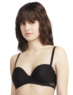 Passionata By Chantelle Rhythm Bandeau T Shirt Bra - Black