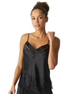 Simone Perele Nocturne Camisole Top - Black