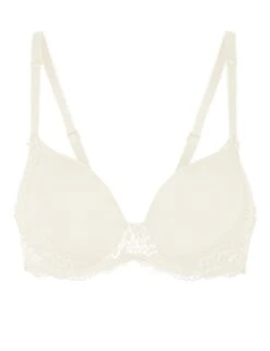 Simone Perele Promesse 3D Spacer T Shirt Bra - Natural -Belle Lingerie Store 55490 simone perele promesse 3d spacer t shirt bra natural 4