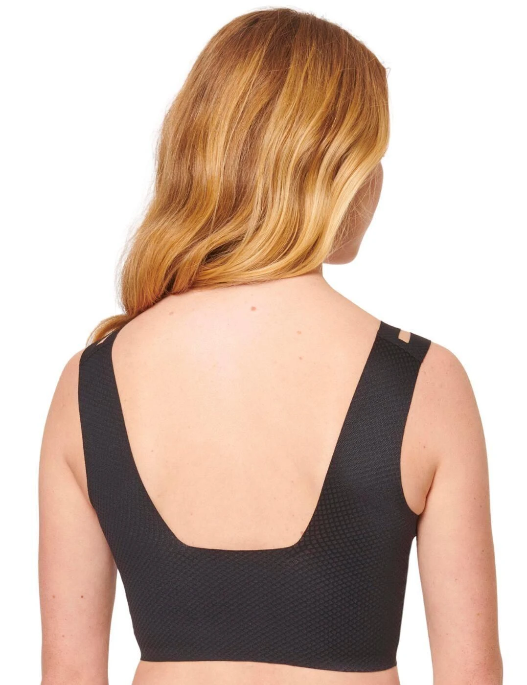 Sloggi Zero Feel Flow Bra Top - Black 2 Sloggi Zero Feel Flow Bra Top - Black - Image 2