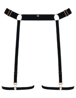 Scantilly By Curvy Kate Rules Of Distraction Strap Suspender Belt - Black -Belle Lingerie Store 55565 scantilly by curvy kate rules of distraction strap suspender belt black 3