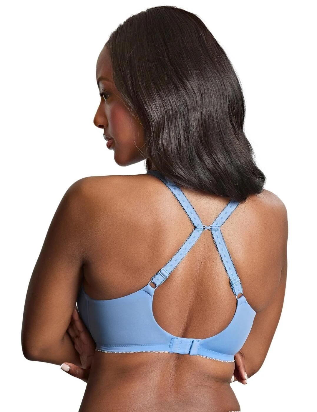 Cleo By Panache Faith Moulded Plunge Bra - Bluebell 4 Cleo By Panache Faith Moulded Plunge Bra - Bluebell - Image 4