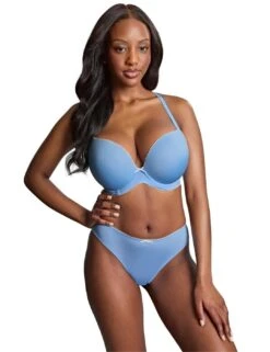 Cleo By Panache Faith Moulded Plunge Bra - Bluebell 16 Cleo By Panache Faith Moulded Plunge Bra - Bluebell -Belle Lingerie Store 56041 cleo by panache faith moulded plunge bra bluebell 7