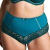 Sculptresse By Panache Estel High Waist Brief - Emerald
