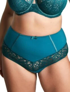 Sculptresse By Panache Estel High Waist Brief - Emerald