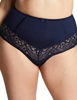 Sculptresse By Panache Estel High Waist Brief - Navy