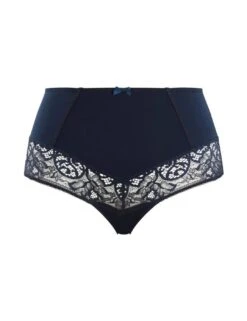 Sculptresse By Panache Estel High Waist Brief - Navy -Belle Lingerie Store 56049 sculptresse by panache estel high waist brief navy 3