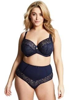 Sculptresse By Panache Estel High Waist Brief - Navy -Belle Lingerie Store 56049 sculptresse by panache estel high waist brief navy 5