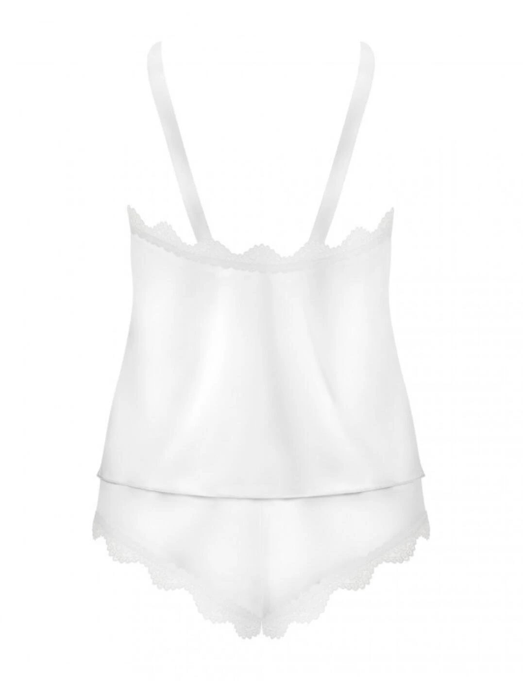 Obsessive Prima Neve Camisole Top And Brief Set - White 4 Obsessive Prima Neve Camisole Top And Brief Set - White - Image 4