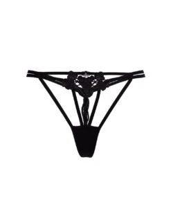 Bluebella Nova Thong - Black 11 Bluebella Nova Thong - Black -Belle Lingerie Store 56664 bluebella nova thong black 4