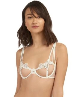 Bluebella Nova Open Cup Bra - Ivory