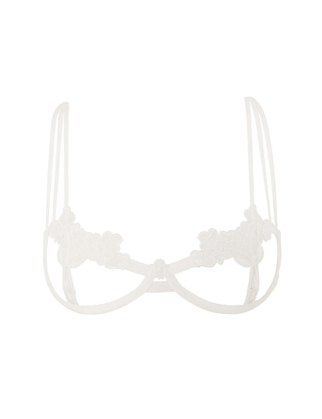 Bluebella Nova Open Cup Bra - Ivory 4 Bluebella Nova Open Cup Bra - Ivory - Image 4