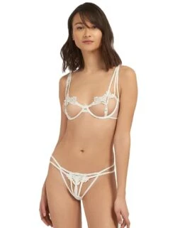 Bluebella Nova Thong - Ivory -Belle Lingerie Store 56668 bluebella nova thong ivory 6