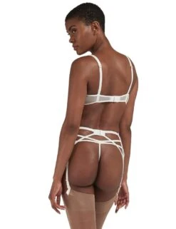 Bluebella Nova Suspender Belt - Ivory -Belle Lingerie Store 56669 bluebella nova suspender belt ivory 7