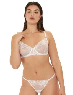 Bluebella Marseille Thong - White 13 Bluebella Marseille Thong - White -Belle Lingerie Store 56861 bluebella marseille thong white 6