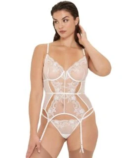 Bluebella Marseille Wired Basque - White
