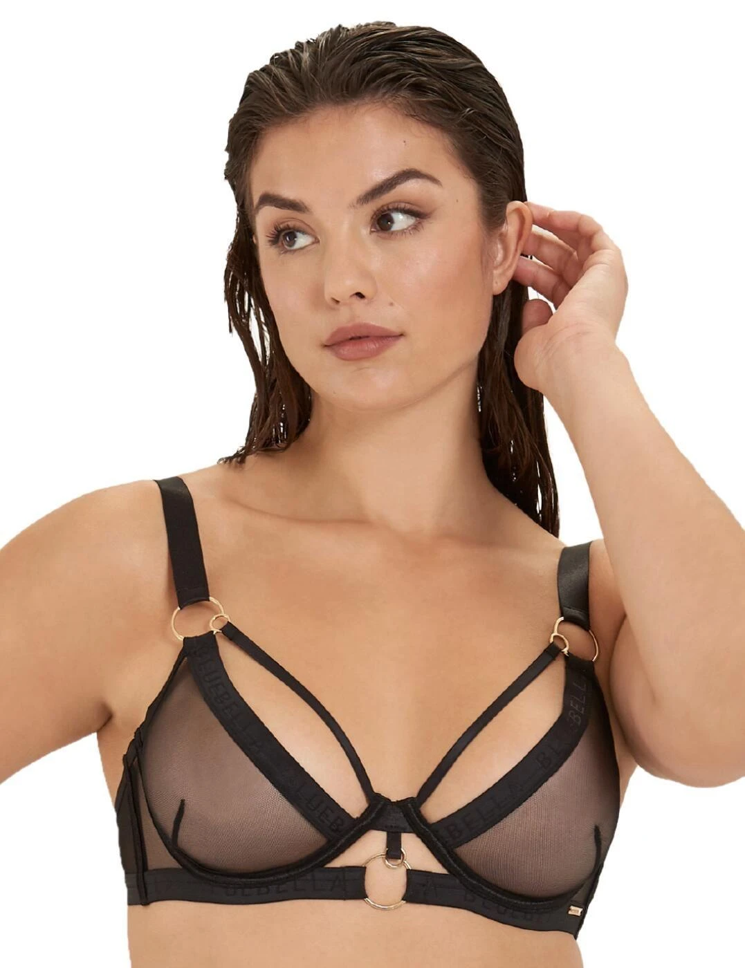 Bluebella Nola Plunge Bra - Black 1 Bluebella Nola Plunge Bra - Black