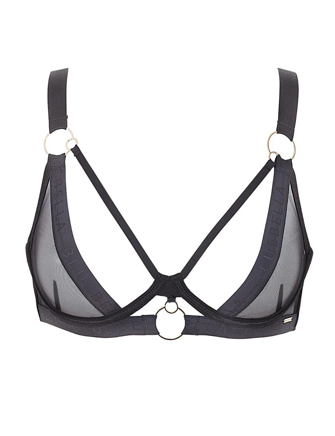 Bluebella Nola Plunge Bra - Black 4 Bluebella Nola Plunge Bra - Black - Image 4