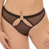 Bluebella Nola High Waist Thong - Black