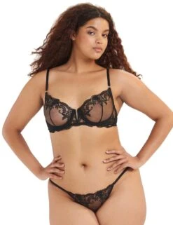 Bluebella Marseille Plunge Bra - Black 13 Bluebella Marseille Plunge Bra - Black -Belle Lingerie Store 56880 bluebella marseille plunge bra black 6