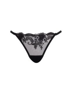 Bluebella Marseille Thong - Black 8 Bluebella Marseille Thong - Black -Belle Lingerie Store 56882 bluebella marseille thong black 3