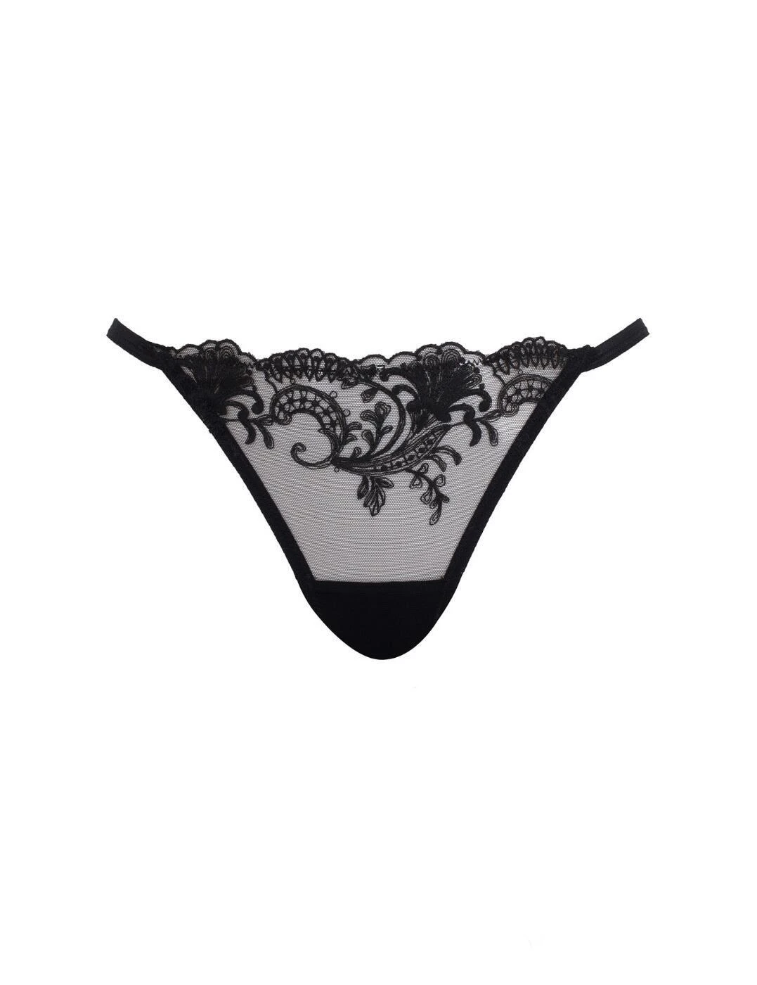 Bluebella Marseille Thong - Black 3 Bluebella Marseille Thong - Black - Image 3