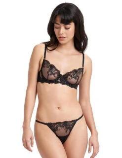 Bluebella Marseille Thong - Black 10 Bluebella Marseille Thong - Black -Belle Lingerie Store 56882 bluebella marseille thong black 5