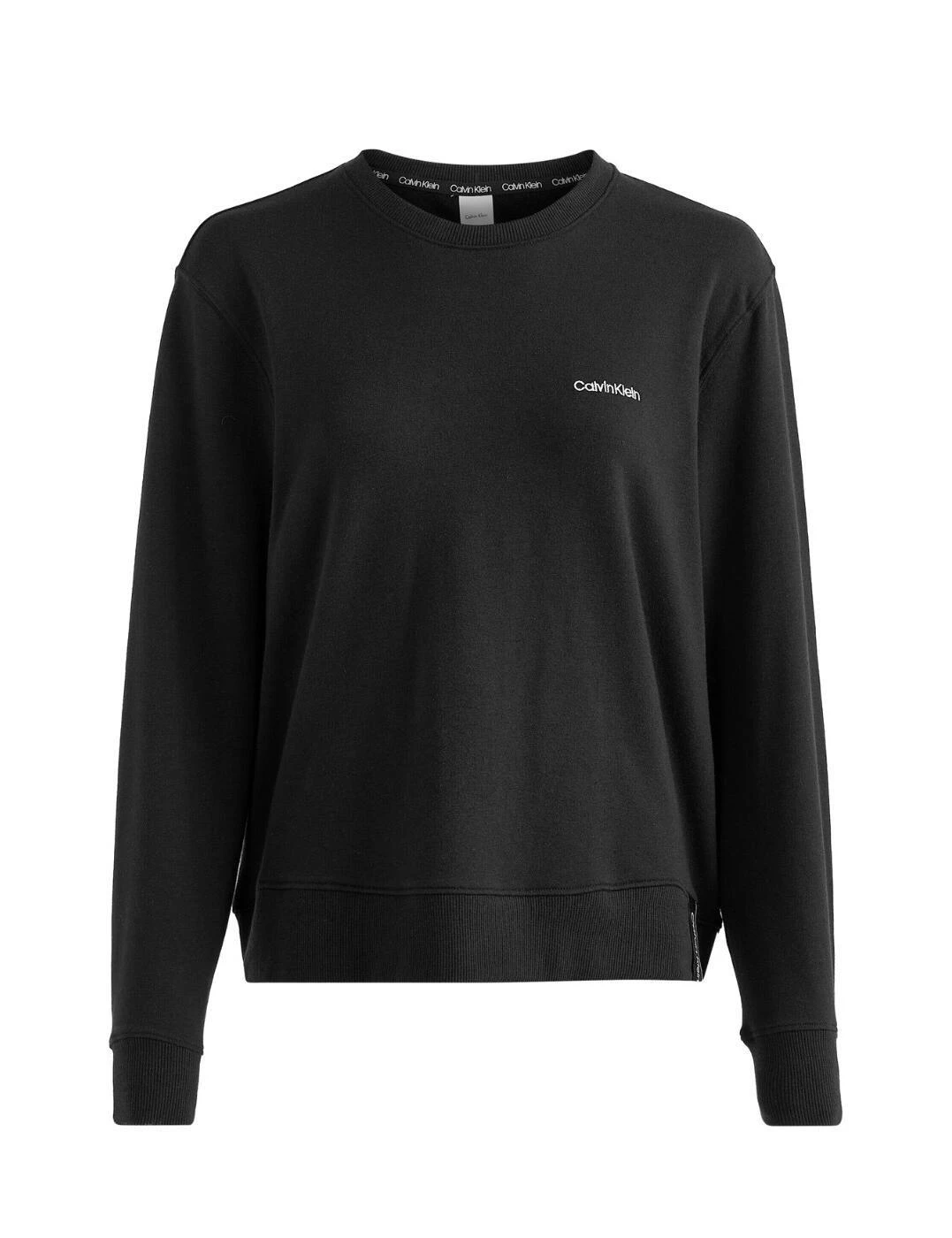 Calvin Klein Modern Cotton Sweatshirt - Black 3 Calvin Klein Modern Cotton Sweatshirt - Black - Image 3