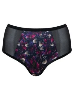 Curvy Kate WonderFully Shorty Brief - Black Floral 8 Curvy Kate WonderFully Shorty Brief - Black Floral -Belle Lingerie Store 56984 curvy kate wonderfully shorty brief black floral 3