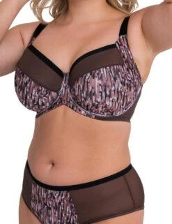 Curvy Kate WonderFully Shorty Brief - Cocoa Print -Belle Lingerie Store 56984 curvy kate wonderfully shorty brief cocoa print 4