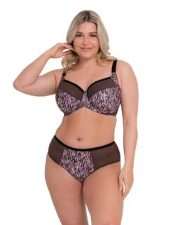 Curvy Kate WonderFully Shorty Brief - Cocoa Print -Belle Lingerie Store 56984 curvy kate wonderfully shorty brief cocoa print 5