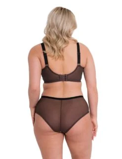 Curvy Kate WonderFully Shorty Brief - Cocoa Print -Belle Lingerie Store 56984 curvy kate wonderfully shorty brief cocoa print 6