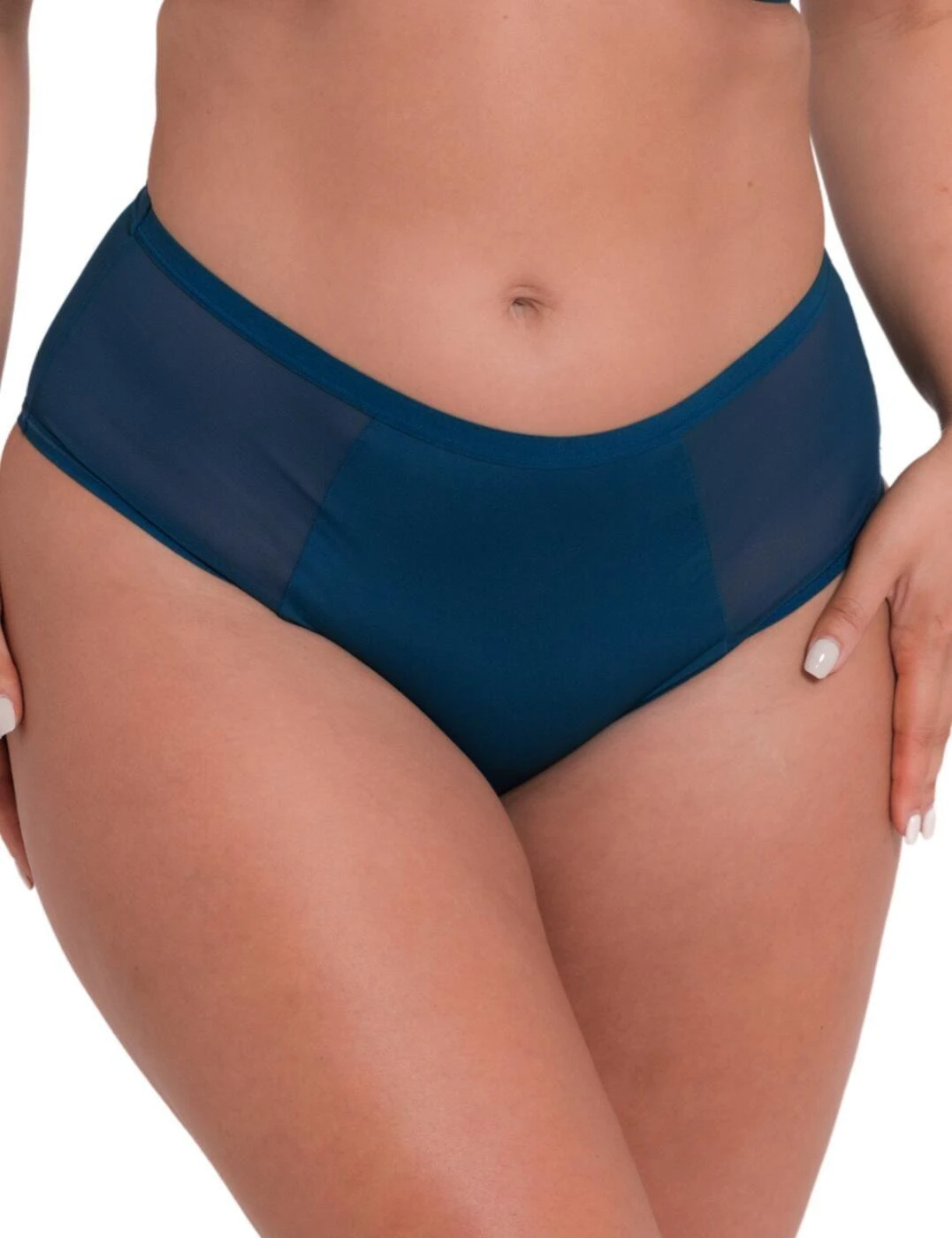 Curvy Kate WonderFully Shorty Brief - Deep Blue 1 Curvy Kate WonderFully Shorty Brief - Deep Blue