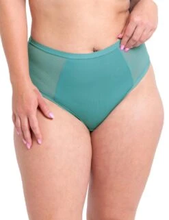 Curvy Kate WonderFully Shorty Brief - Mineral Blue